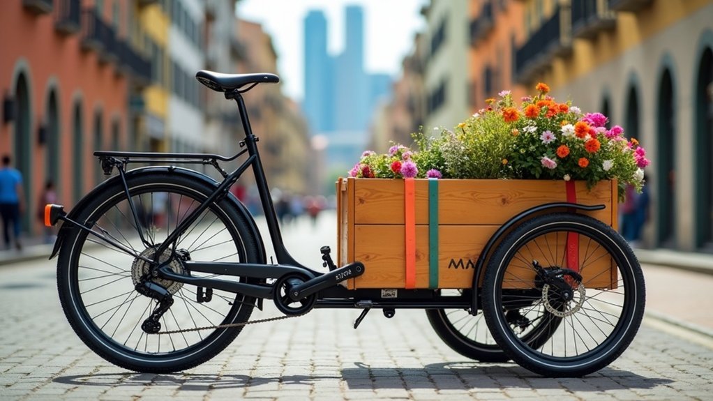 cargo bike hauling setup