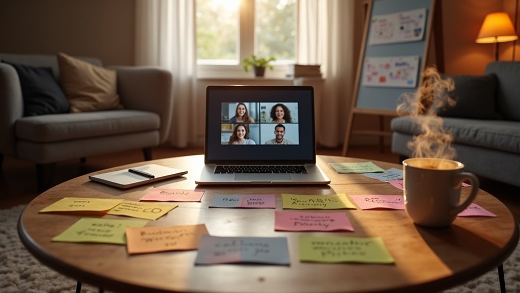 conducting home review sessions