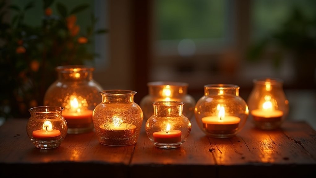 cozy ambiance with paraffin oil