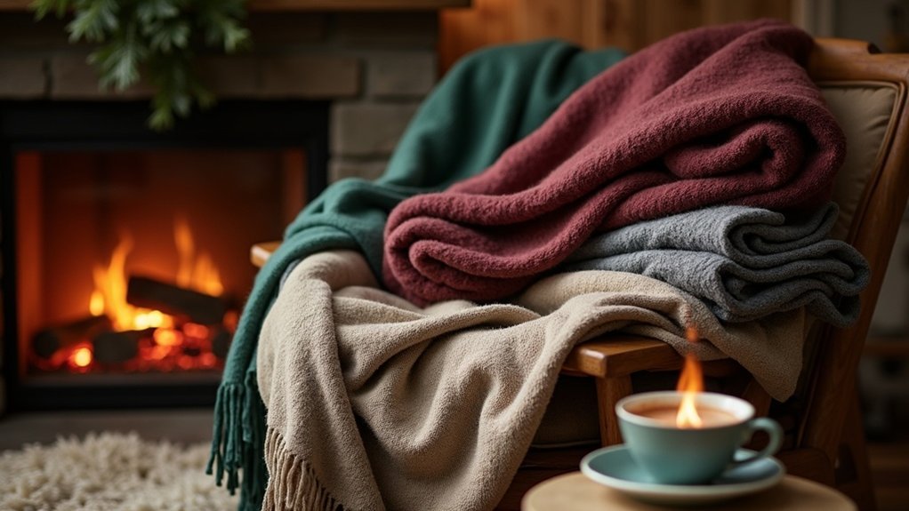cozy winter wool blankets