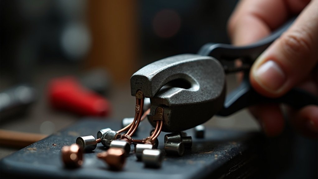 crimping battery terminal connections