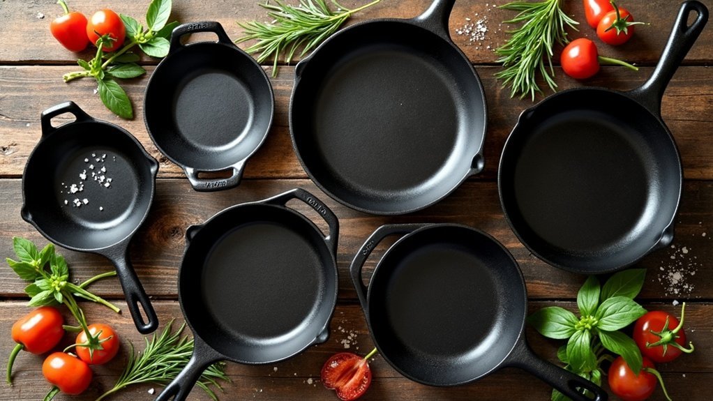 durable cast iron cookware