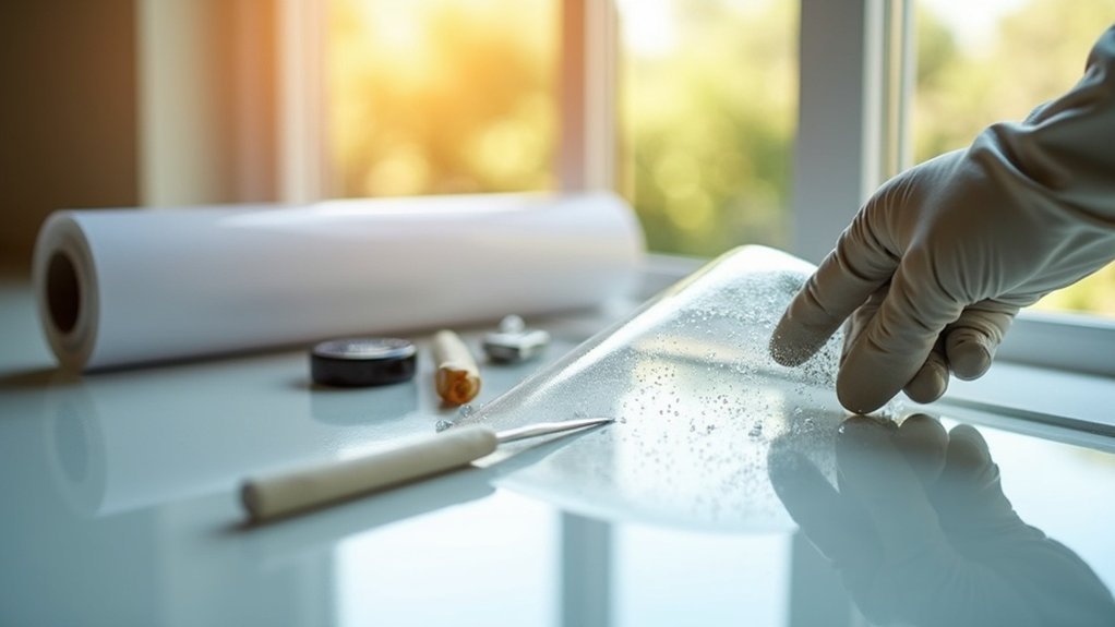 installing window security film