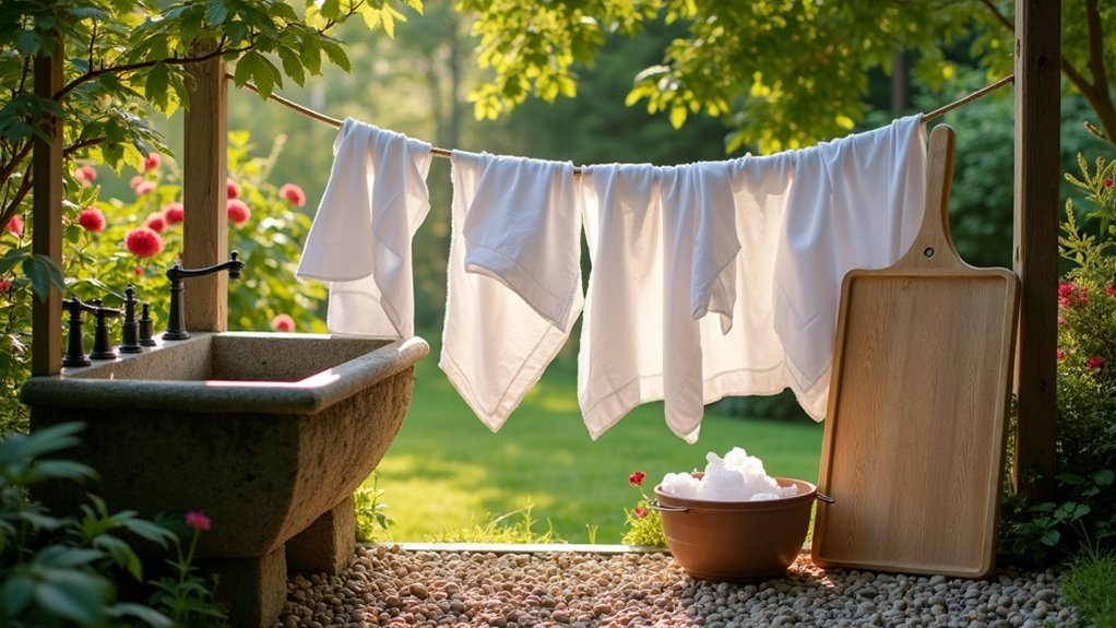 manual laundry techniques required