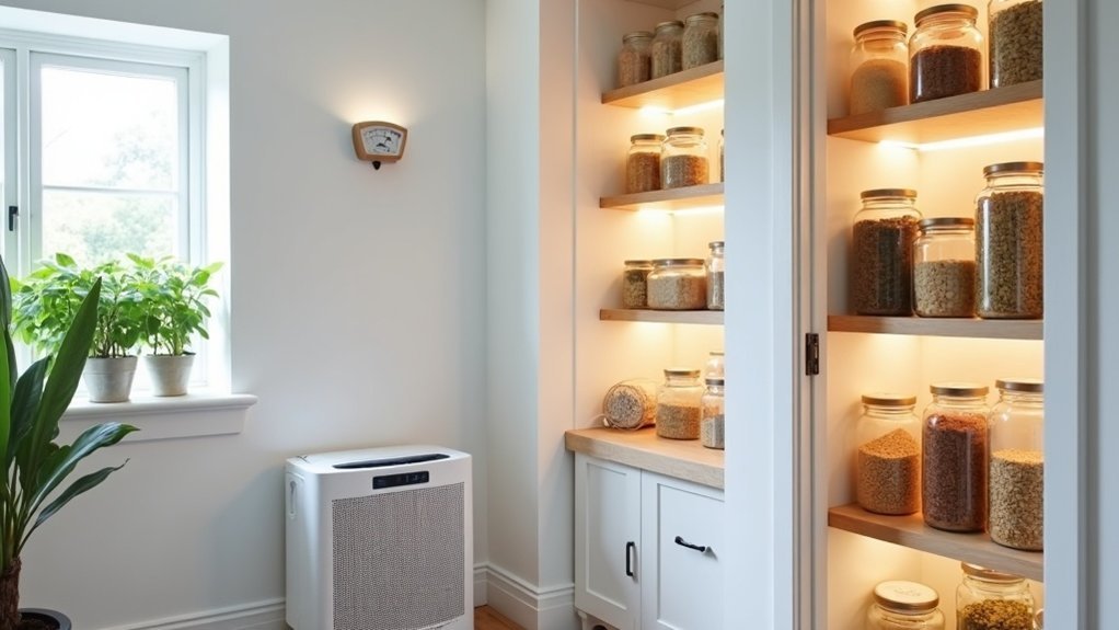 prevent moisture in pantry