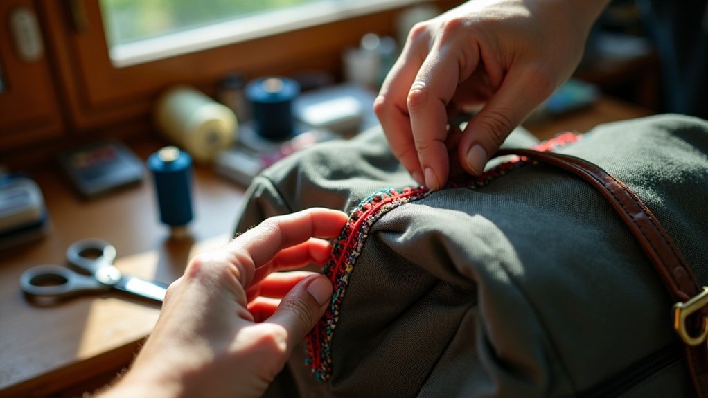 sewing gear repair techniques