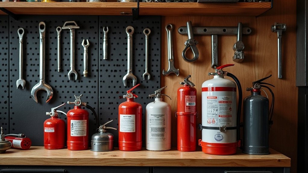 store tools and fuel safely