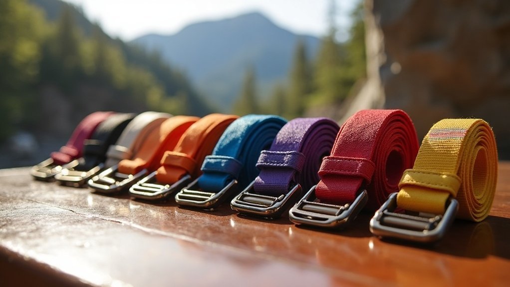 top cam buckle straps