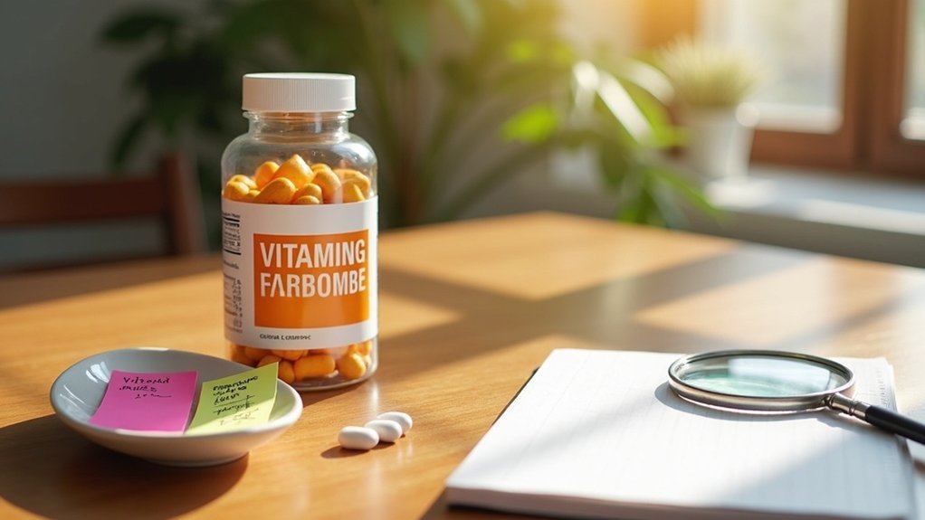 label medications large print