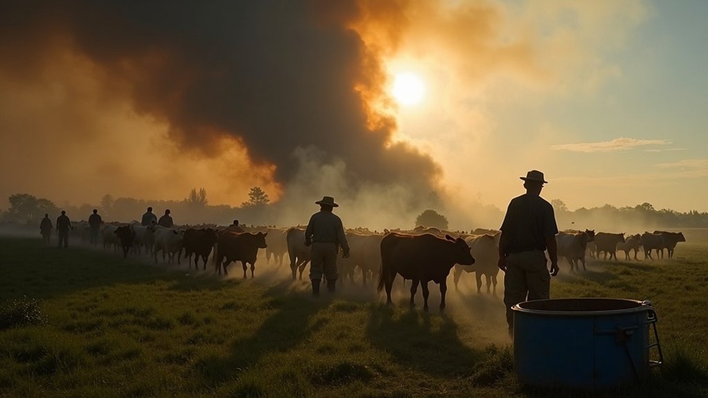livestock safety during wildfires