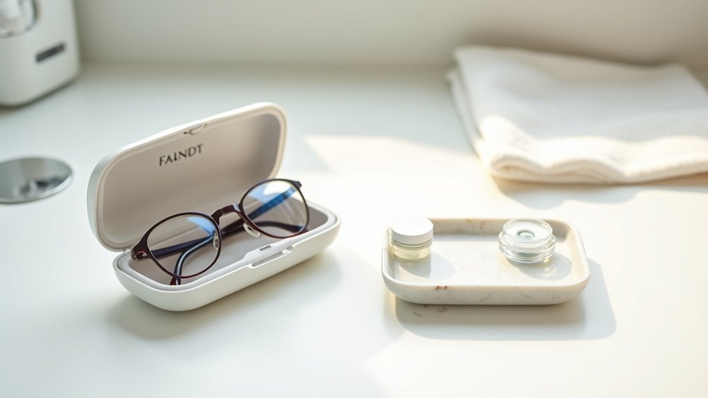 maintain eyewear preparedness regularly