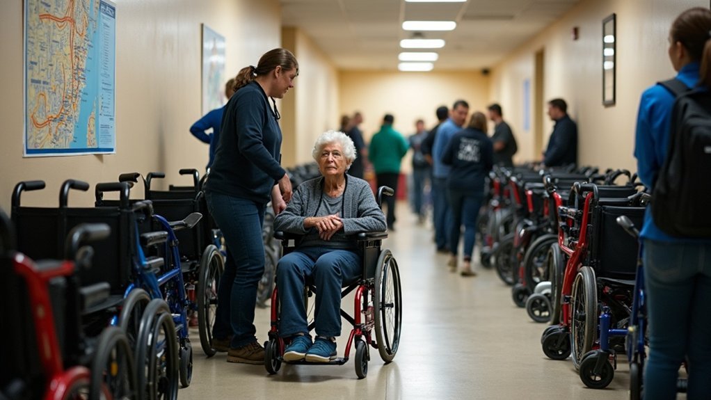 mobility device evacuation planning