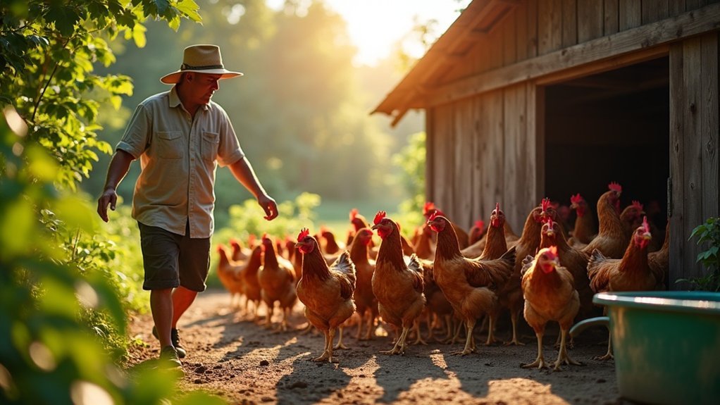 poultry heat wave relocation