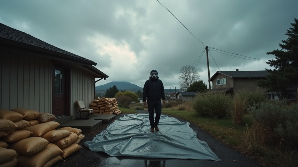 stay safe during eruption