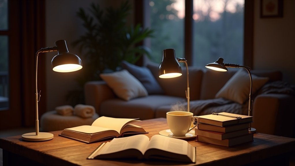 workspace and reading illumination